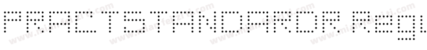 PRACTSTANDARDR Regular字体转换